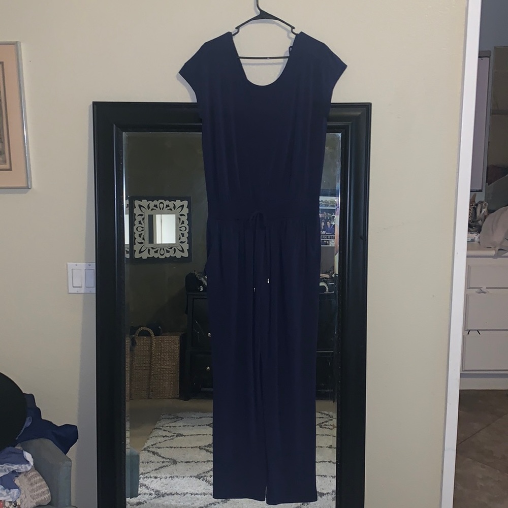 Blue jumpsuit/romper